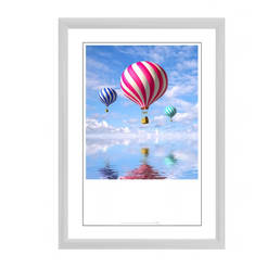 Рамка за снимка PVC А4 сребриста 50010