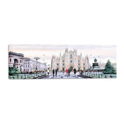Картина Милано 45 х 140см, канаваца, Watercolor, ST401