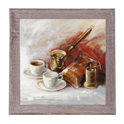 Картина за стена 40 х 40см рамка MDF Coffee grinder II