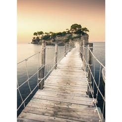 Картина Греция - 50 х 70 см, стекло