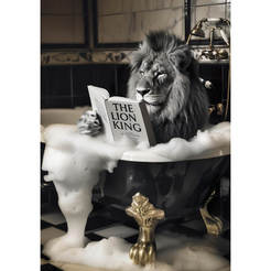 Wall picture, canvas canvas The King 70 x 100 cm ST793