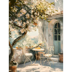 Wall picture, canvas canvas Morning 60 x 80 cm ST806