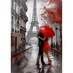 Wall picture, canvas Couple 70 x 100 cm ST801
