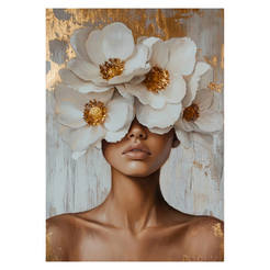 Wall painting 70x100cm canvas ST836 Henriette