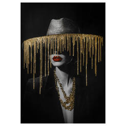 Wall painting 70x100cm canvas ST837 Slay