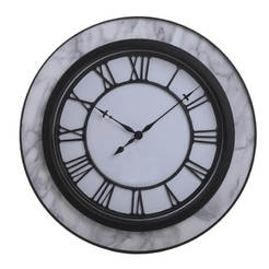 Marble wall clock 50 x 5 x 50 cm