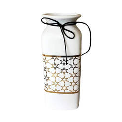 Керамическая ваза 22 см расписная 011337