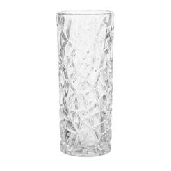Стеклянная ваза 20 см с орнаментом 0103016899 ALTOM