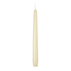 Candle cone ecru 2.3 x 24.5 cm