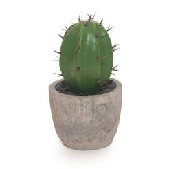 Искусственное растение в горшке кактус F6 x 11 см