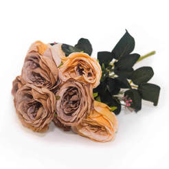 Композиция букет Розы 40см золотой цвет 10773