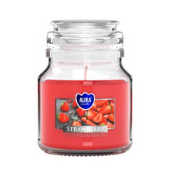 Scented candle in a jar Strawberry SND71-73