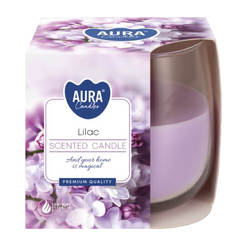 Scented candle in a cup Lilac SN71-38