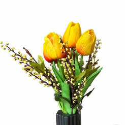 Arrangement Tulip orange 120767 - 3