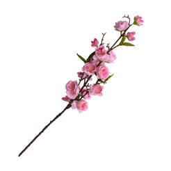 Композиция из розовых веточек