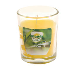 Scented candle 50x62mm in a glass container 420000110