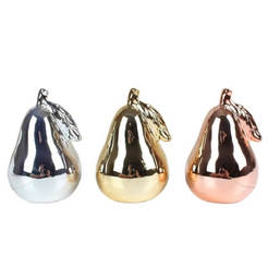 Decorative figure pear silver