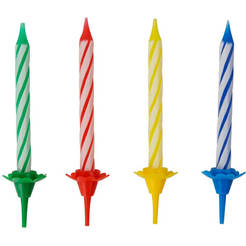 24 Kerzen für Geburtstage 52507