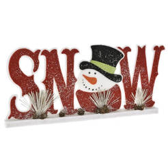 Елочная игрушка 68х5х31см СНЕЖНЫЙ знак из пенопласта 72255