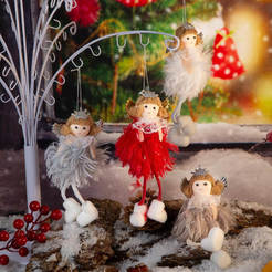 Рождественское украшение 16 см фея 26033385