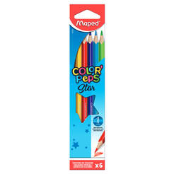Цветни моливи - 6 цвята