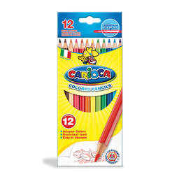 Цветни моливи Brilliant Hexagon - 12 броя