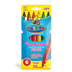 Флумастери Joy - 6 цвята