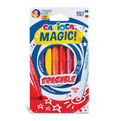 Magic felt-tip pens - 7 + 1 colors