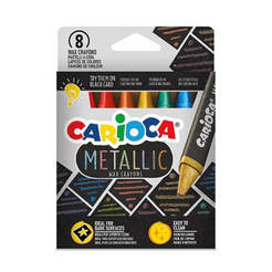 Pastels 8 colors Metallic 943163 CARIOCA