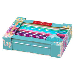 Colored pencils 20 colors + sharpener Sparkle metal box 1015120546