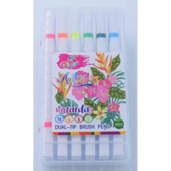 Маркери 12 цвята Атр PP кутия двувърхи 924167