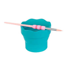 Drawing cup foldable turquoise 6605300007