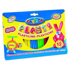 Пластелин Plasty - 12 цвята