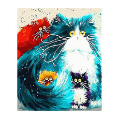 Painting by numbers 40x50cm Cats 6605320034