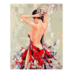 Картина по номерам 40х50см Женщина 6605320037