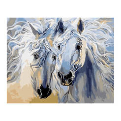 Картина по номерам 40х50см Лошади 6605320038