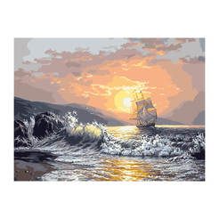 Painting by numbers 40x50cm Ship 6605320041