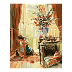 Malen nach Zahlen 40x50cm Zuhause 6605320049