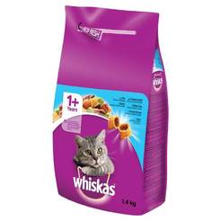Суха храна за котки Риба Тон Whiskas Dry, 1.4 кг