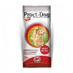 Храна за куче PROCT-DOG 4кг Adult Mix, гранули