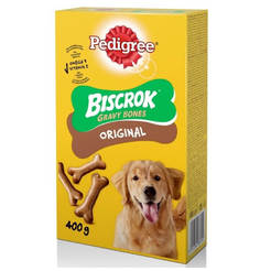 Бисквити за куче 400гр Gravy Bones 12/40 10179 PEDIGREE