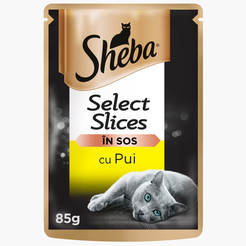 Sheba Food, Beutel, 85 g, Hühnchen, 10713 SHEBA