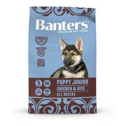 Hundefutterpackung 3 kg Junior Huhn und Reis