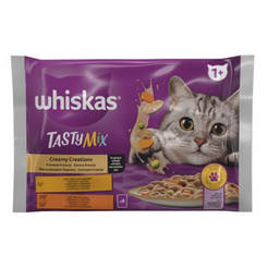 Whiskas Pouch 4x85 г Вкусная смесь для блюд, соусов, подливок 10484 WHISKAS
