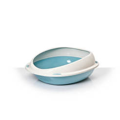 Katzentoilette Shuttle 57cm beige/grün/blau 10533