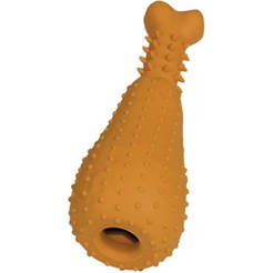 Игрушка для собак гибкая жевательная оранжевая 15,5 см 66981