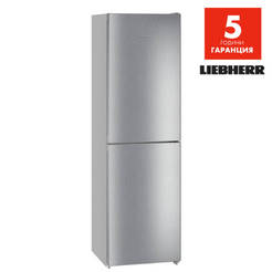 Хладилник с фризер CNel 4713- 199/135л, NoFrost , inox дизайн, LIEBHERR