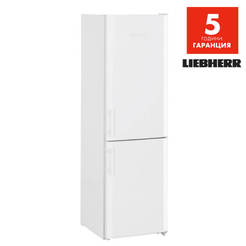 Хладилник с фризер CU 331 - 212/84л, 182x55x63см, Smart frost, бял, LIEBHERR