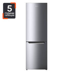 Хладилник с фризер RC3200FHX1, 210/75л, 186х60х60см, inox, TESLA