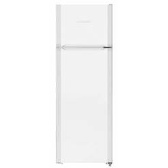 Refrigerator with upper chamber 219/52l, 157x55x63cm, white CT 2931 LIEBHERR